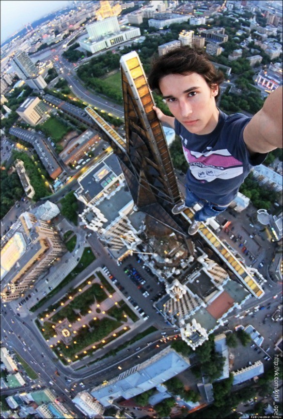 Kirill Oreshkin. El selfie más peligroso del mundo.