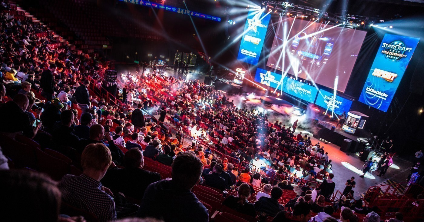 Imagen de la competición de un torneo de eSports