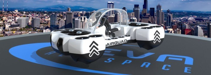 El futuro era esto: AirQuadOne