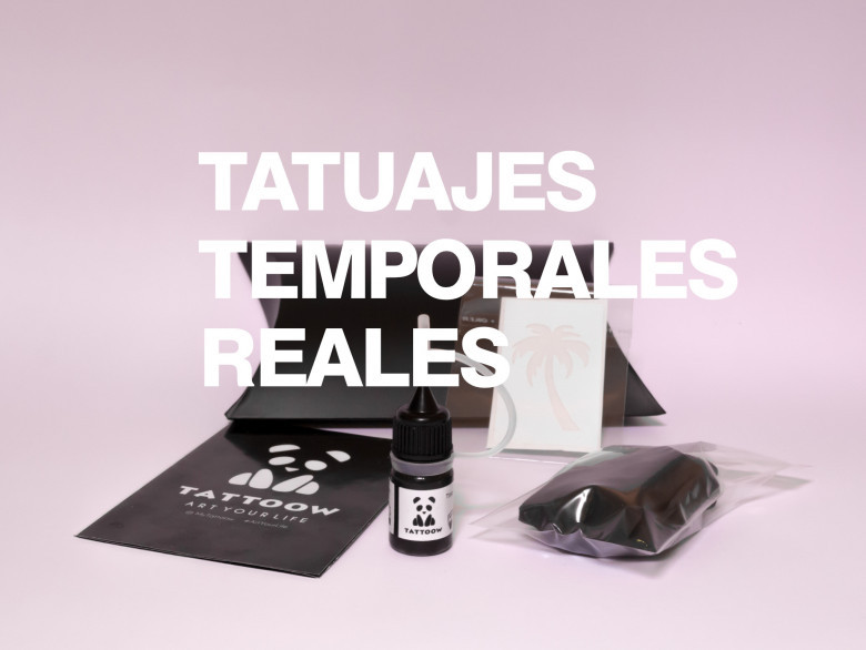Tatuajes Temporales NO de Henna y con aspecto real