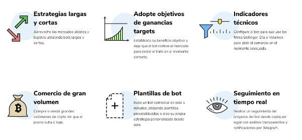 Otras opciones de bots para Criptomonedas