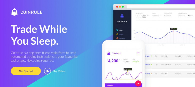 3 - COINRULE - Haz trading automático sin muchas complicaciones